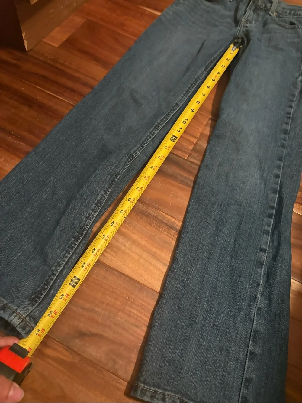 Ariat B4 Relaxed Boys Jeans Size 14 Medium Wash Bootcut Western Denim (1402)